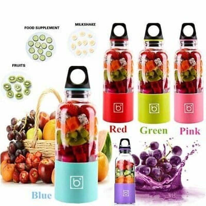 Jual RG BINGO Juicer Cup Portable Blender Juice Serbaguna 4 Mata