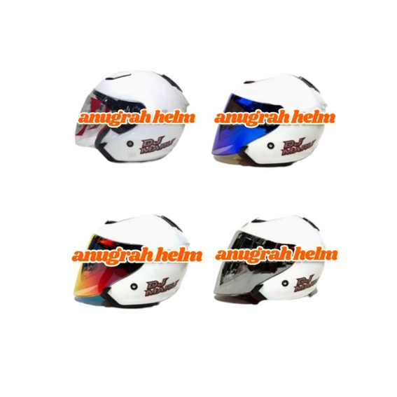 Jual HELM KYT DJ MARU PUTIH/ KYT ORIGINAL Shopee Indonesia