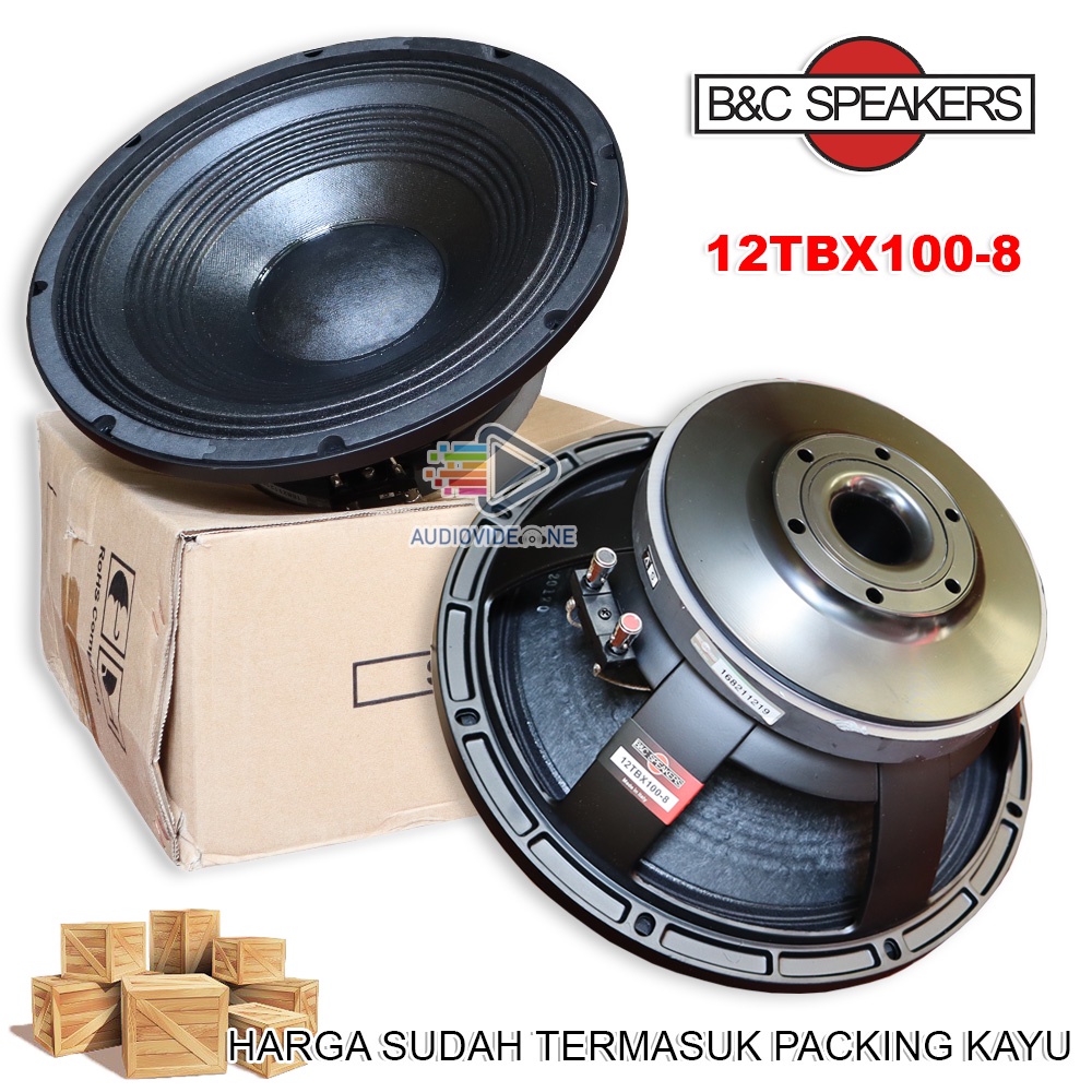 Jual Speaker B&C 12TBX100 Komponen Spiker BNC 12 Inch Spul 3 Inch ...