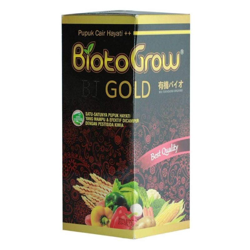 Jual BIOTOGROW GOLD 1 LITER PUPUK PROBIOTIK ORGANIK MULTIGUNA PLUS ...