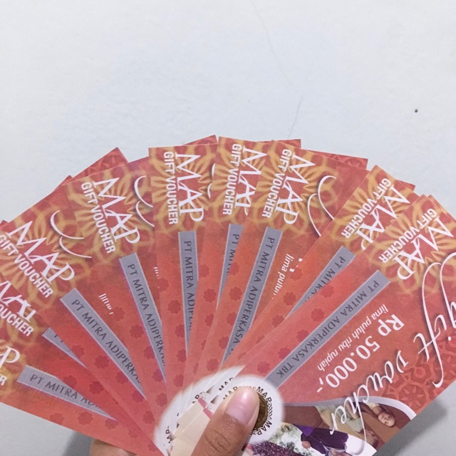 Jual VOUCHER MAP 50.000 BISA SATUAN | Shopee Indonesia