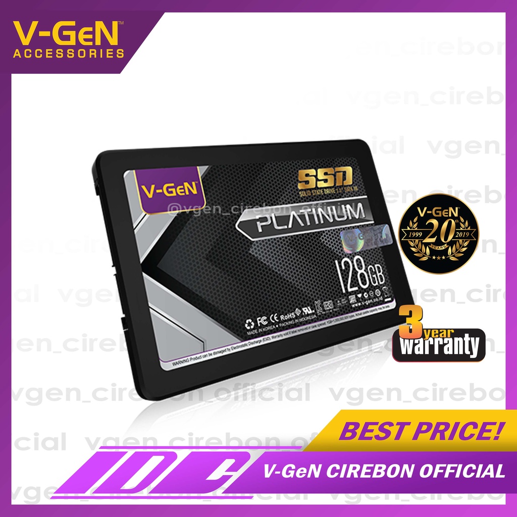 Jual SSD 128GB, 256GB, 512GB, 1TB V-GeN SATA III | Shopee Indonesia