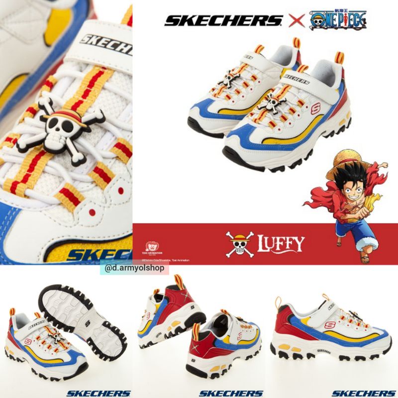 Jual OFFICIAL SKECHERS X ONE PIECE LIMITED EDITION SHOES SEPATU ...