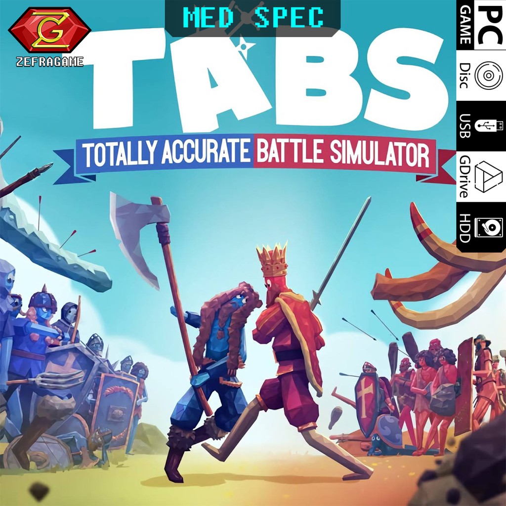 Jual Totally Accurate Battle Simulator PC Full Version/GAME PC GAME