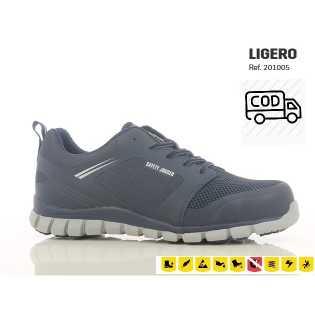 Jual Sepatu Safety JOGGER LIGERO NAVY Shopee Indonesia
