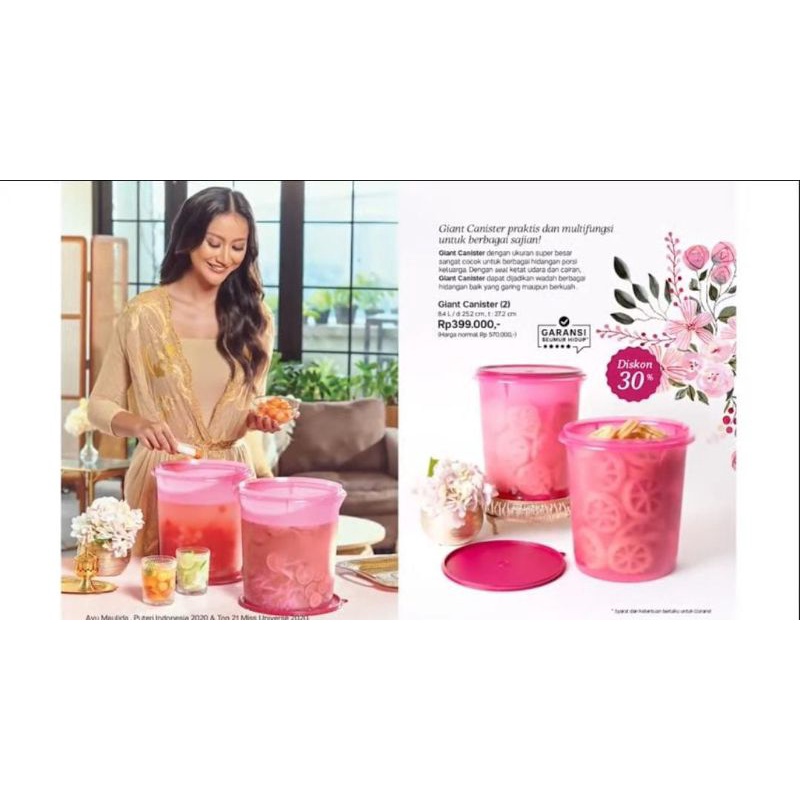 Jual Giant Canister Tupperware Shopee Indonesia   847dfa13b07f77f4e3a50f12b76c2f6e