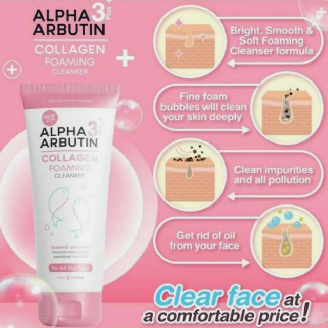 Jual PRECIOUS SKIN BPOM ALPHA ARBUTIN 3+++ COLLAGEN FOAMING FACE CLEANSER Shopee Indonesia
