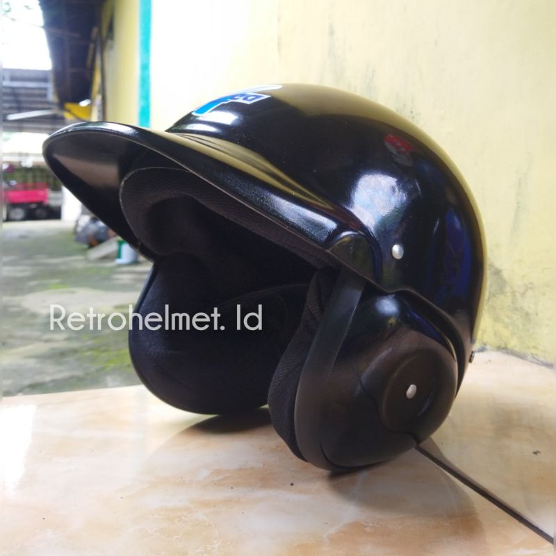 Jual HELM ASTREA GRAND PRIMA HITAM BASEBALL HELM JADUL HELM CUSTOM