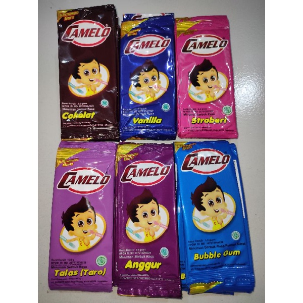 Jual Bahan Es Camelo Bubuk Es cream Camelo 1 Renteng (10 sachet ...