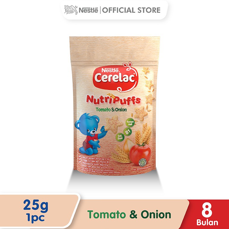 Jual Nestle Cerelac Nutripuff Snack Bayi Usia 8 Bulan Ke Atas Rasa ...