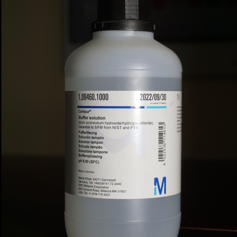 Jual Buffer Solution pH 8MERCK1.09460.1000Chemical Reagent1L Shopee Indonesia