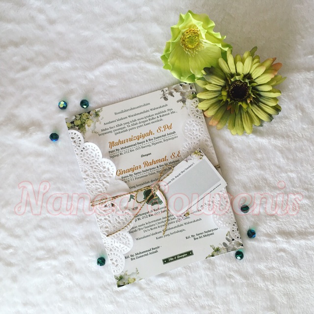 Jual Undangan/ undangan rustik/ undangan custom/ undangan nikah ...
