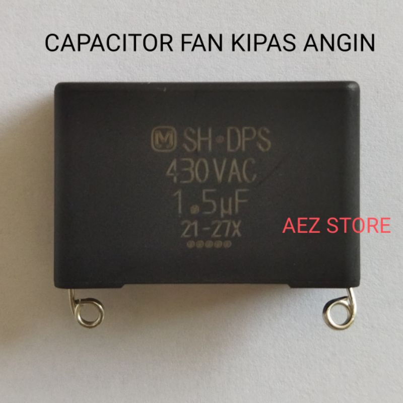 Jual kapasitor kipas angin 1.5mf430vac panasonic kdk national original