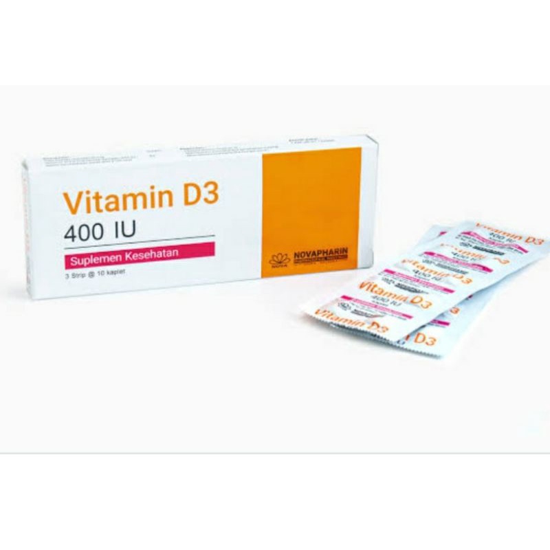 Jual VITAMIN D3 400 IU | Shopee Indonesia