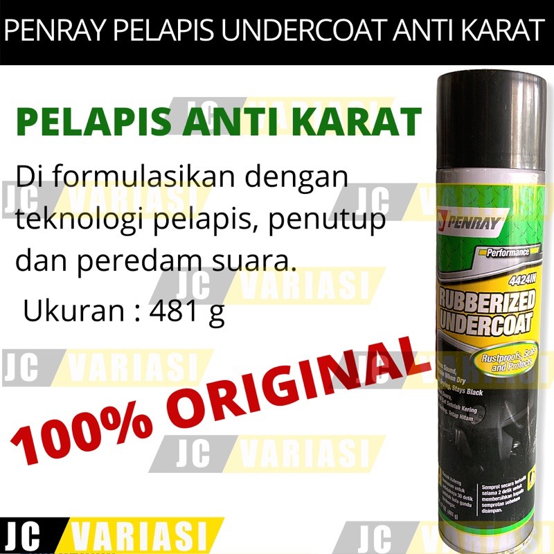 Jual Penray Rubberized Undercoat 481gr Pelapis Anti Karat Dan Peredam Suara Shopee Indonesia 7465