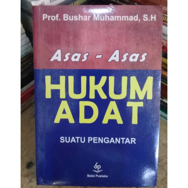 Jual BUKU ASAS ASAS HUKUM ADAT suatu pengantar | Shopee Indonesia