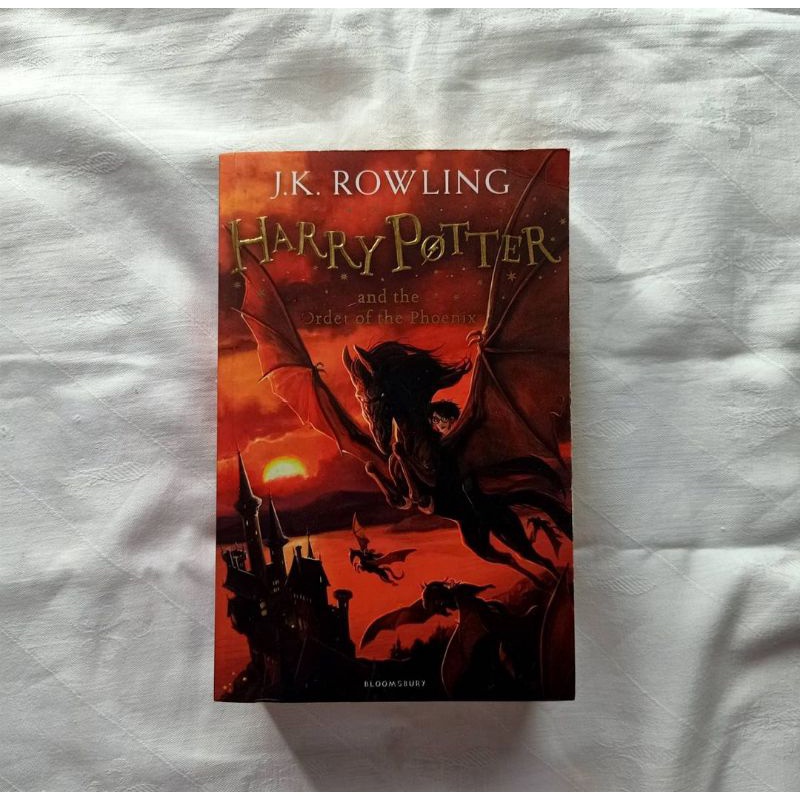 Jual (Original,import) Harry potter and the order of the Phoenix by J.K ...