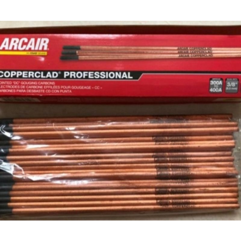 Jual ARCAIR GOUGING ( carbon 4 mm )1 box isi 5 kotak kecil | Shopee ...
