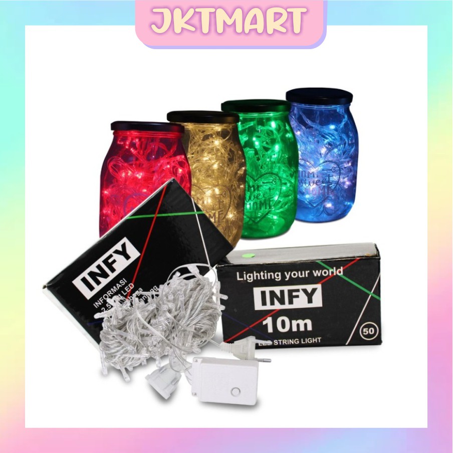Jual JKTMART Lampu tumblr 7.5 Meter 42 LED Kotak Packingan BOX LAMPU ...