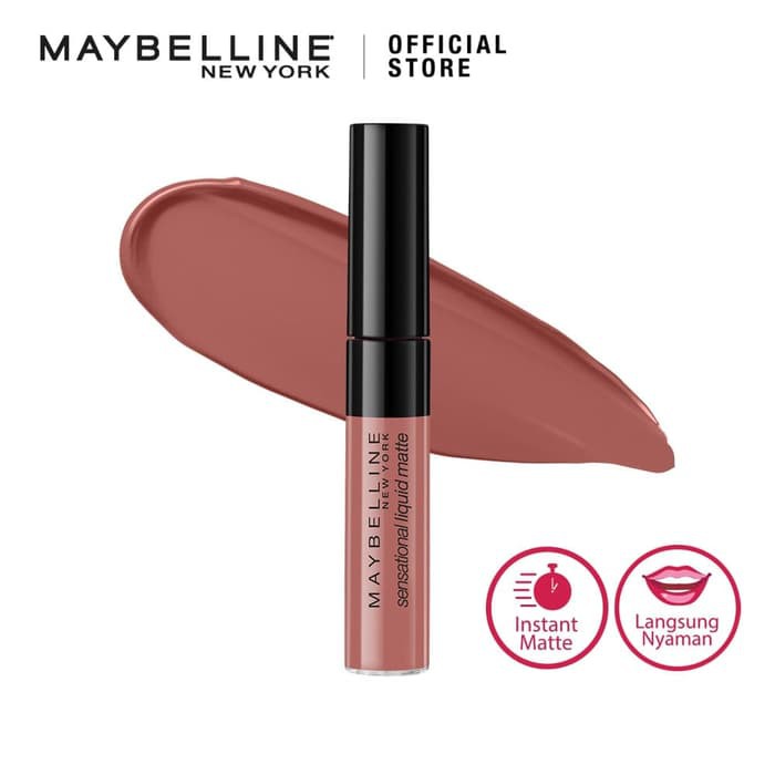 Jual Maybelline Sensational Liquid Matte Lipstick Truly Mlbb Nude Shopee Indonesia 7289