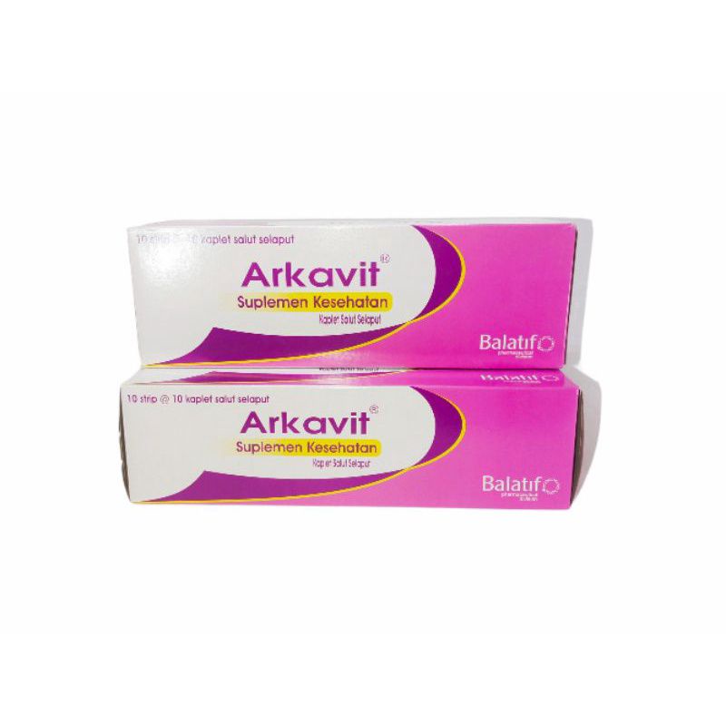 Jual ARKAVIT KAPLET 1 STRIP @10 KAPLET - ED 06/2027 | Shopee Indonesia