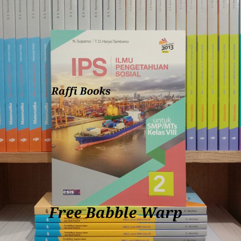 Jual Buku Ips Smp Kelas 8 Viii K13 Revisi Esis Shopee Indonesia