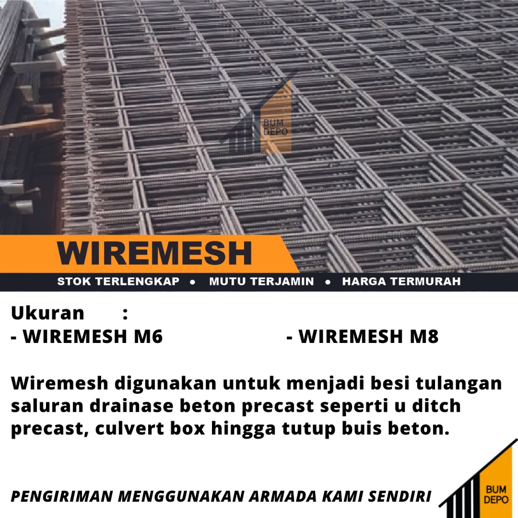Jual harga wiremesh m6 Harga Terbaik Termurah Maret 2024