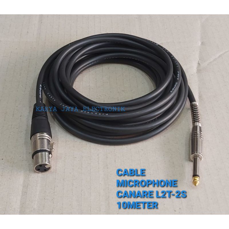 PROEL BULK250LU10 - Coppia Cavo Professionale Bilanciato Con