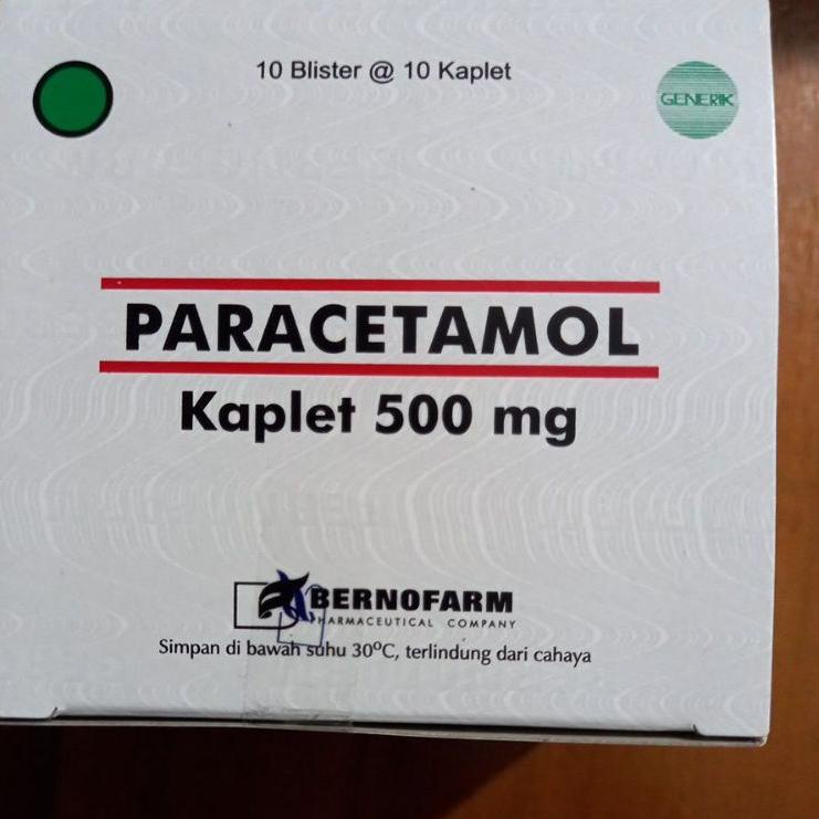 Jual 64 PARACETAMOL 500 MG BERNOFARM PERBOX TP64 (Kirim Langsung ...