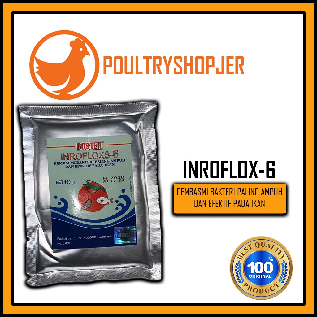 Jual Boster Inrofloxs Obat Antibiotik Ikan Dan Udang Yang Ampuh