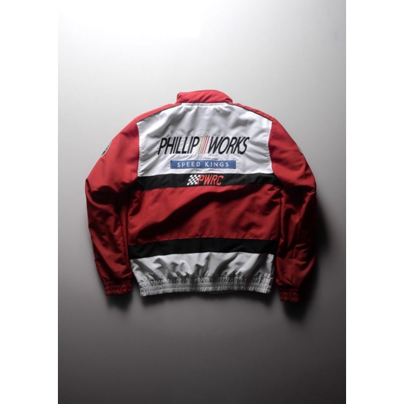 Jual PHILLIP WORKS RETRO RACING RED NASCAR | Shopee Indonesia
