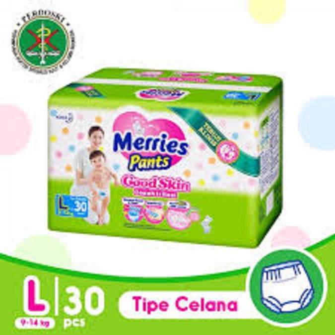 Jual Merries Pants (celana) S40/ M32+2/L28+2/XL26 / popok merries ...