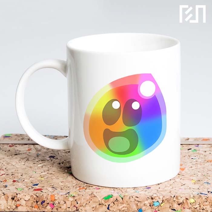 Jual Mug Icon Slime Rancher Rainbow Slime | Shopee Indonesia