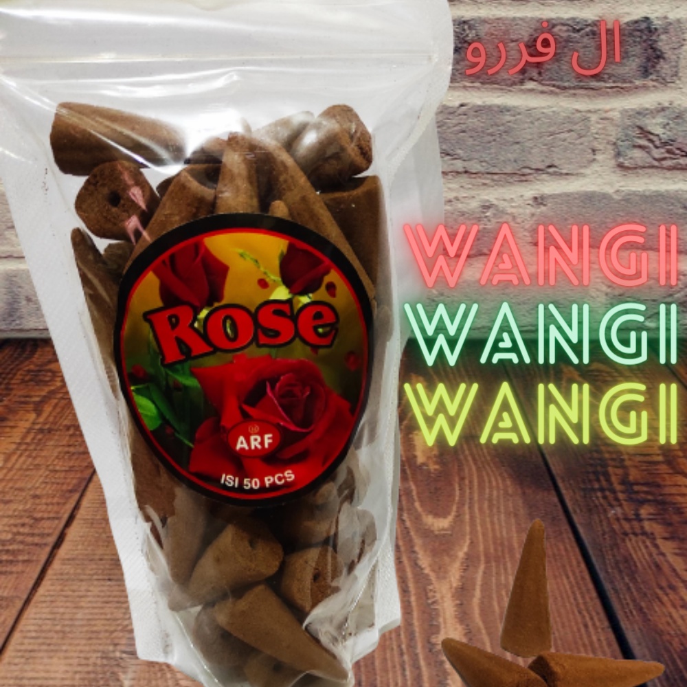 Jual Aromaterapi Dupa Rose Tea Asap Bawah By ARF isi 50 pcs | Shopee ...
