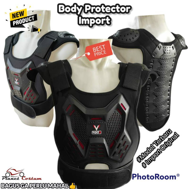 Jual PCBP3 Body protector balap cross trail adventure touring motocross ...