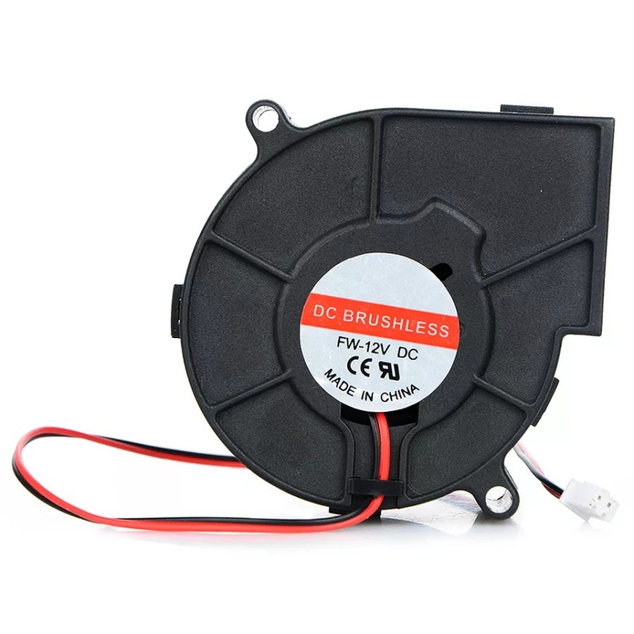 Jual Blower Fan 7530 Kipas Keong 7.5cm x 3cm Sentrifugal Oil 5V 12V 24V ...