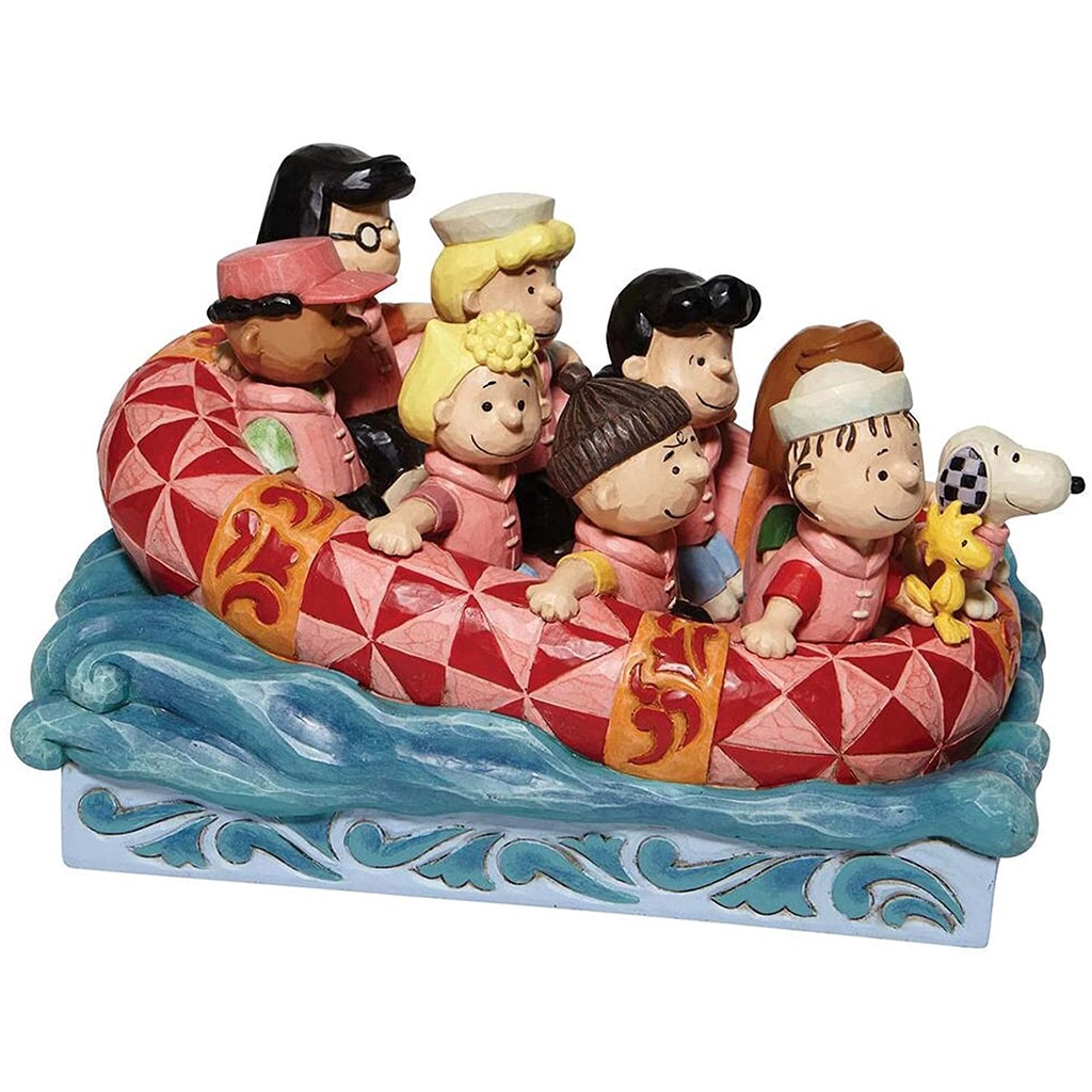 Jual Enesco SNOOPY by Jim Shore - JSPEA Gang Rafting | Shopee Indonesia