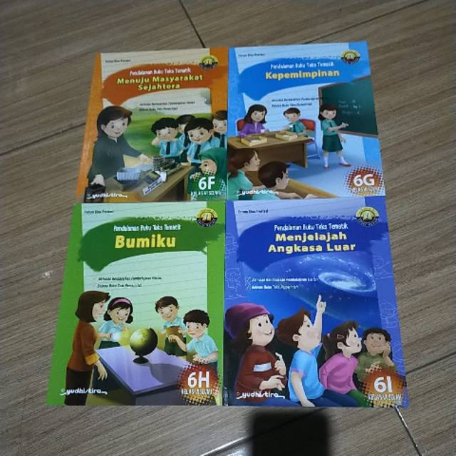 Jual Paket Pendalaman Buku Teks Tematik F G H I Sd Kelas