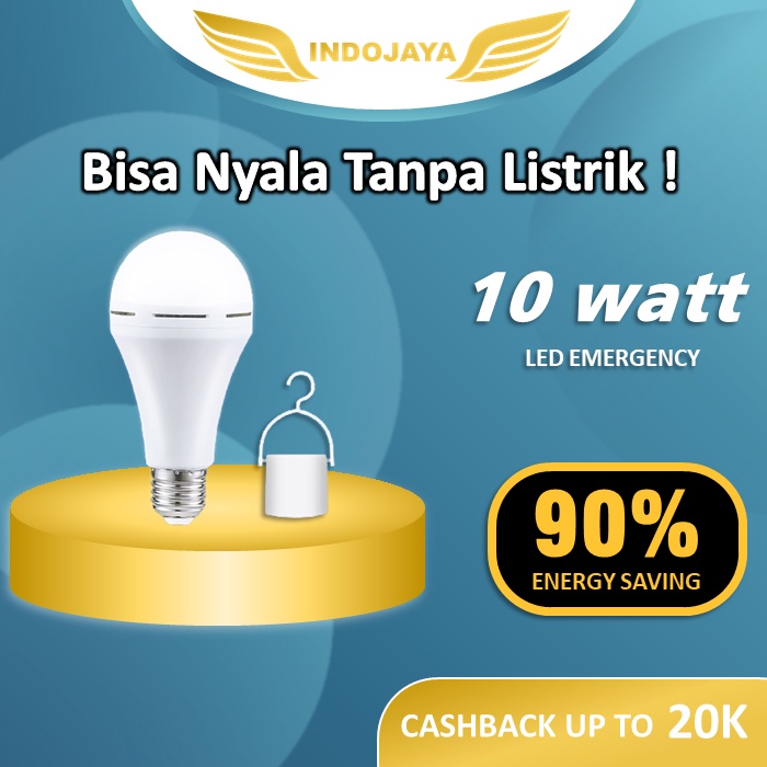 Jual Lampu Emergency Darurat LED Tanpa Listrik Bisa Nyala 10 Watt ...