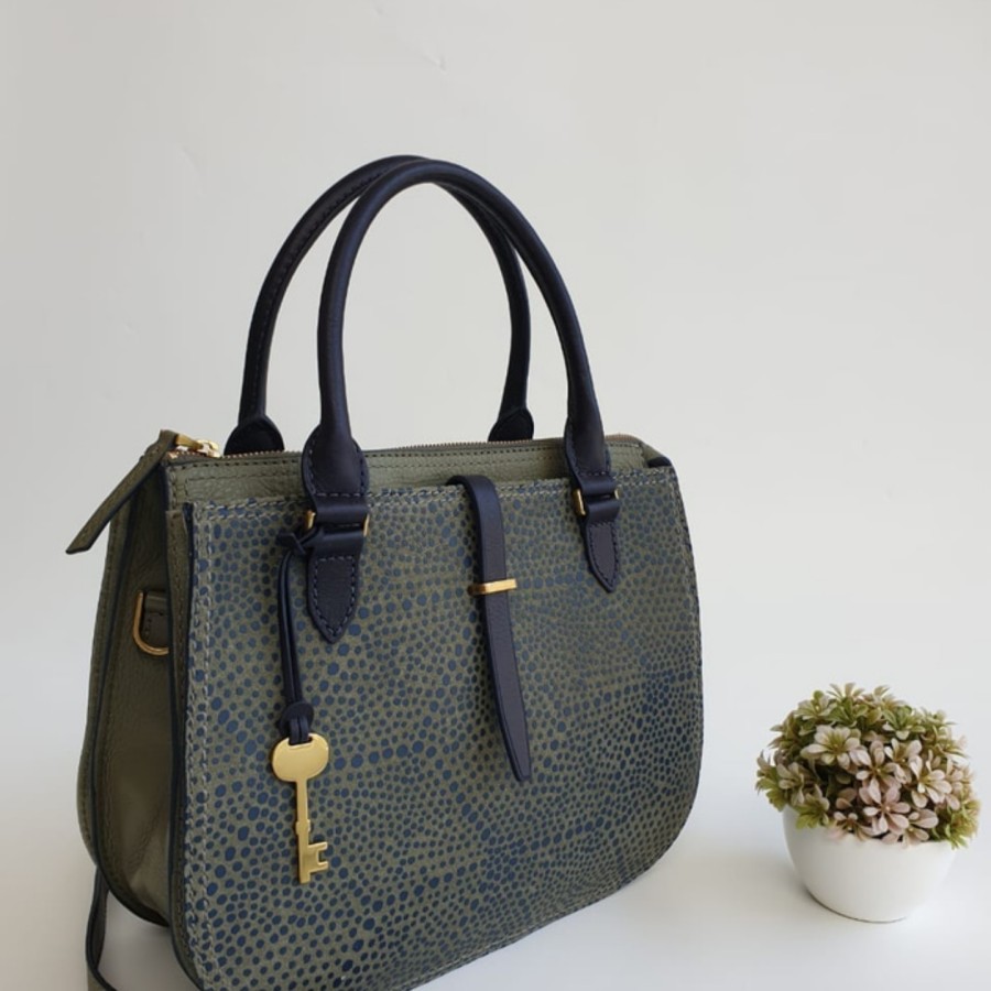 Fossil ryder satchel bay leaf new arrivals