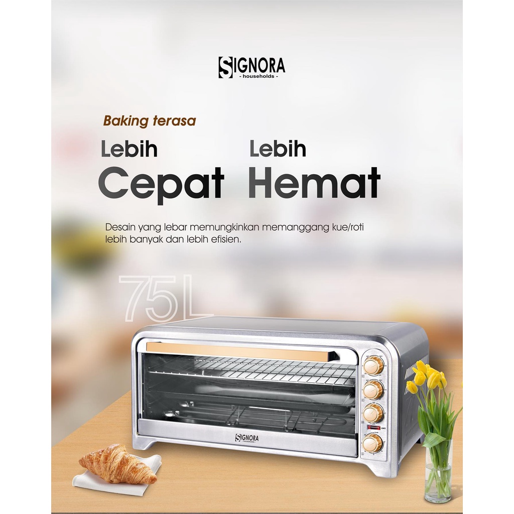 Jual Oven Galaxy Pro Signora Gratis Paking Kayu Dan Hadiah Langsung ...