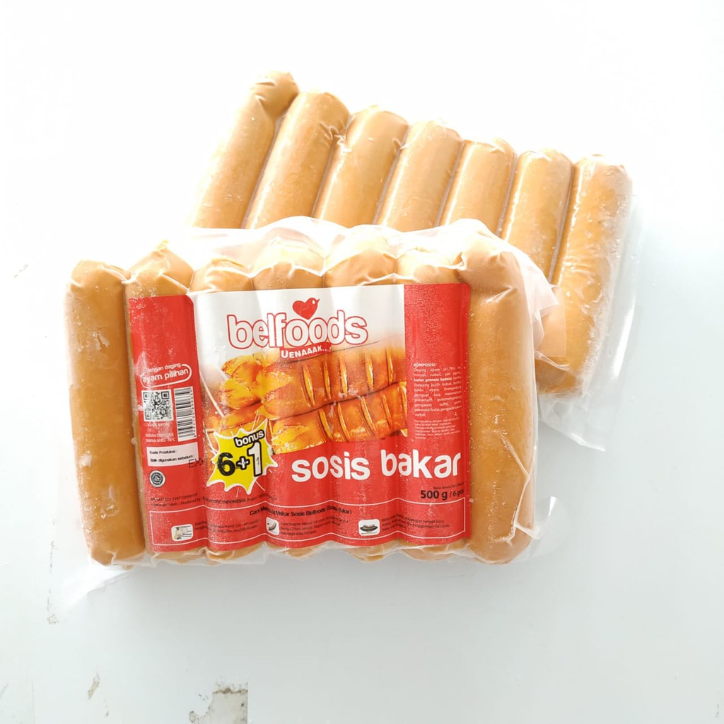 Jual SOSIS BAKAR BELFOODS 500GR | SOSIS AYAM BAKAR | SOSIS BELFOODS ...