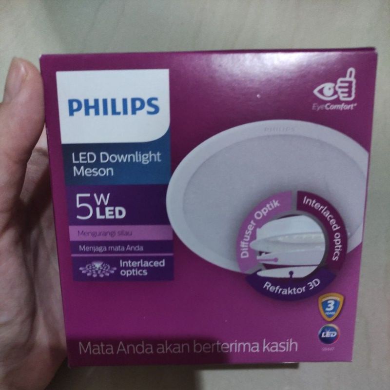 Jual Lampu Downlight Led Philips Meson Gen W Shopee Indonesia