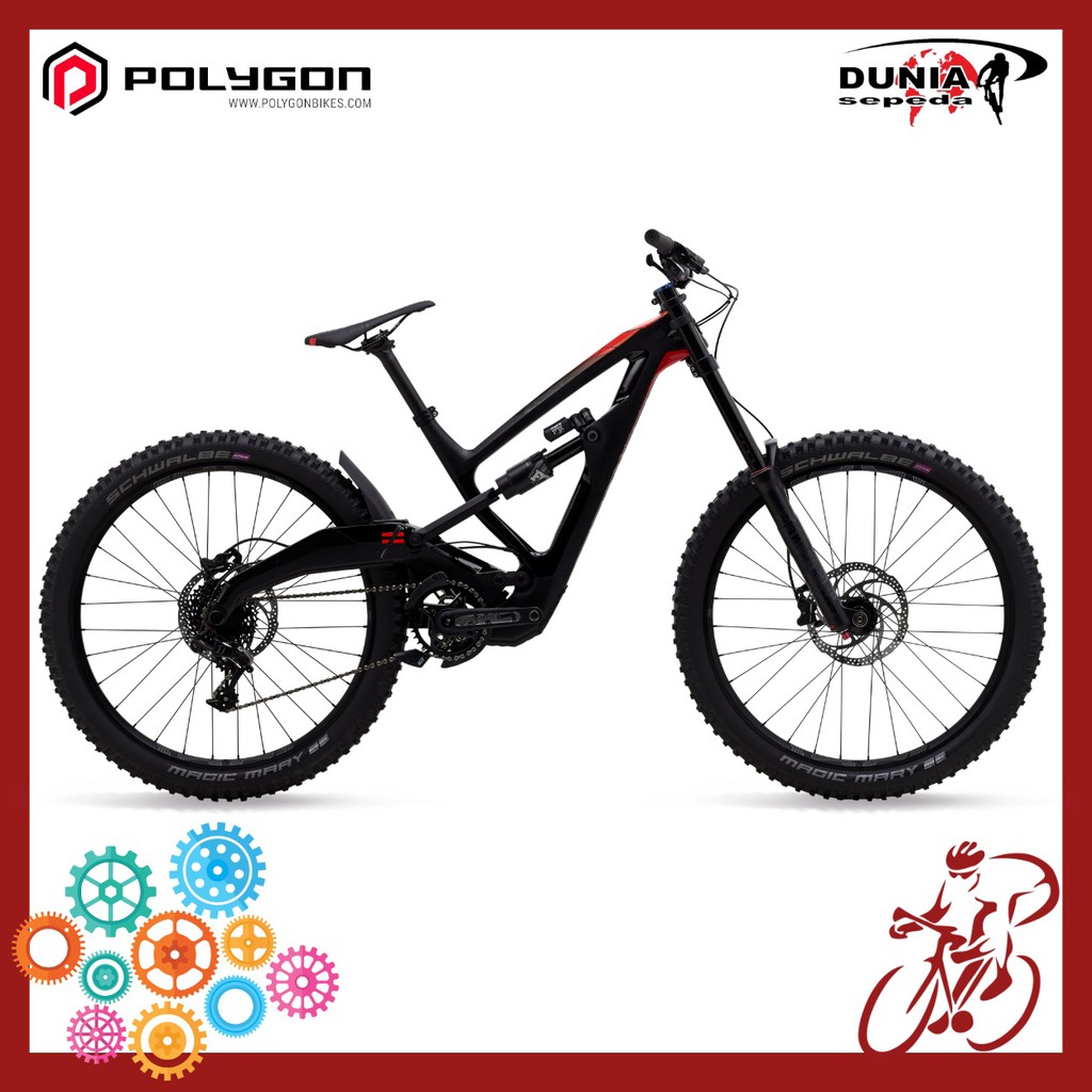 Polygon xquarone dh8 dual store suspension downhill mountain bike