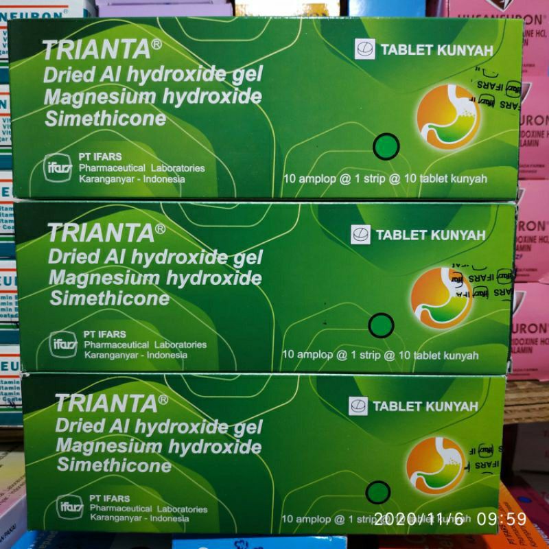 Jual TRIANTA TABLET PER BOX | Shopee Indonesia