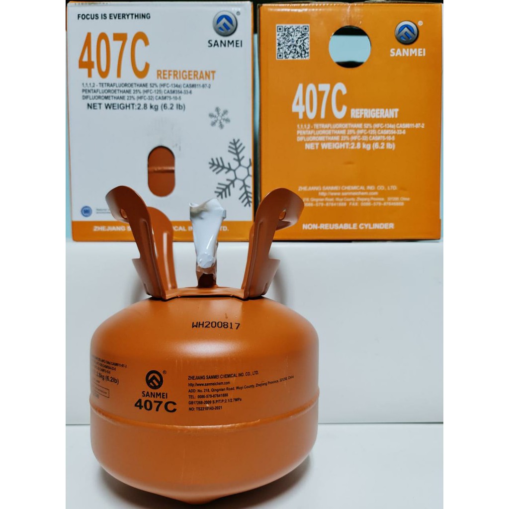Jual Freon Sanmei R407 (2.8 KG) | Shopee Indonesia