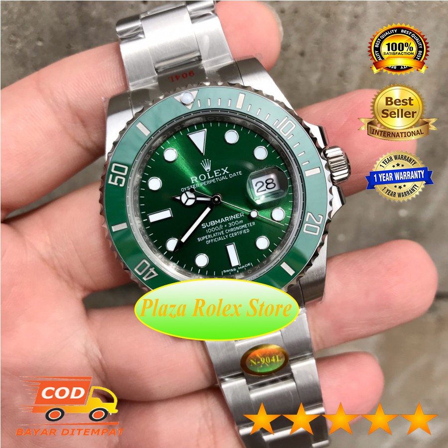 Rolex submariner hulk on sale harga