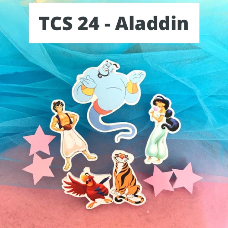 Jual TCS 24 - Hiasan Kue Topper Cake Set Aladdin | Shopee Indonesia