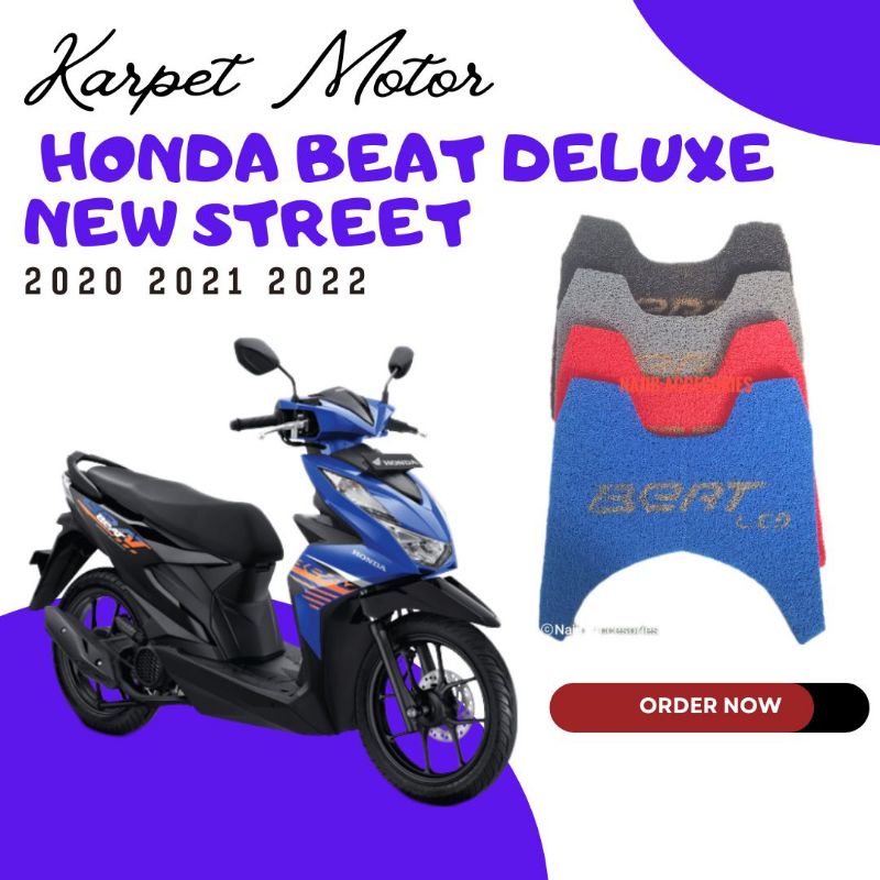 Jual Karpet Motor Honda Beat Deluxe 2020 2021 2022 2023 2024 New Street