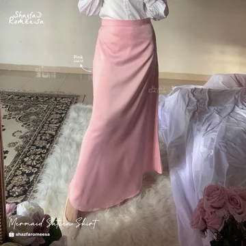 Mermaid Sateen Skirt Exclusive Rok Satin BISA CUSTOM UKURAN DAN FURING